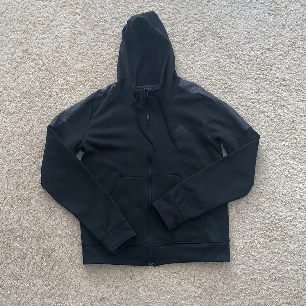 Adidas dri-fit zip up hoodie size medium